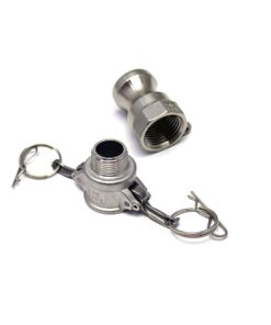 Kit Camlock Tipo A + B de 1"